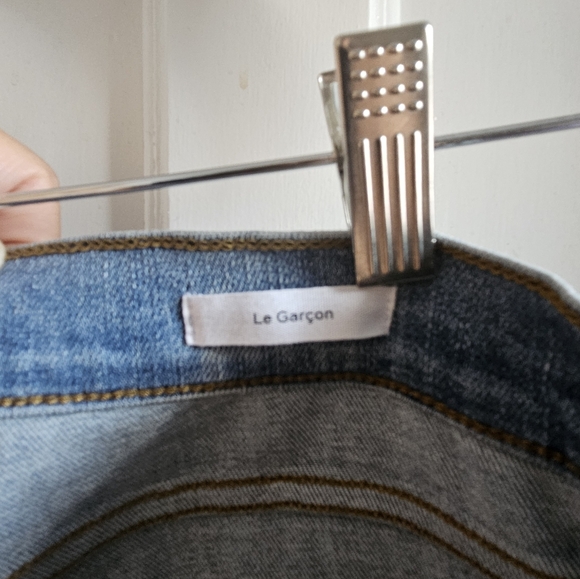 FRAME Le Garcon cropped boyfriend jeans - Picture 5 of 5